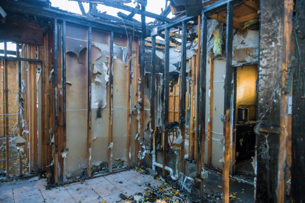 Professional Soot Cleanup technician working in Stacy, MN